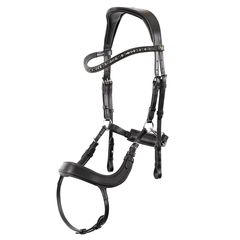 Cabezada Doble Rienda BR Mirfield Negro Full