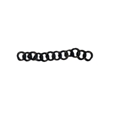 Thick Simple Chin Chain Aged Inox