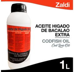 ZALDI ACEITE HIGADO DE BACALAO EXTRA 1 L