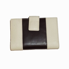 Cartera Señora Piel - Marron y beige