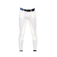 ZMS Full Seat Men Breeches White 48