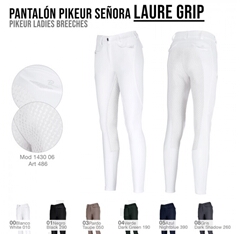 PANTALÓN PIKEUR LAURE GRIP MARINO T38