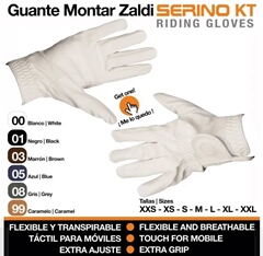 GUANTE MONTAR ZALDI SERINO KT