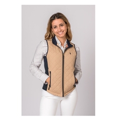BRITISH COTTON Women's Vest Sorrel