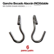 STAINLESS STEEL SPIRAL BITE HOOK