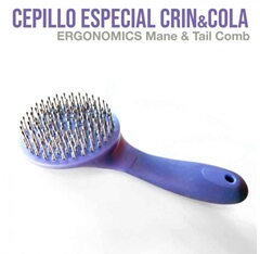 Mane and tail brush Purple