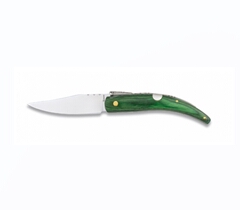 Billet green stamina pocket knife 8.5 cm