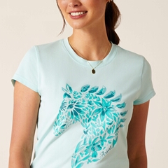 Young Shirt  Ariat Floral Mosaic