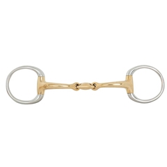 BR Double Jointed Eggbutt Snaffle Soft Contact 12 mm  55 mm