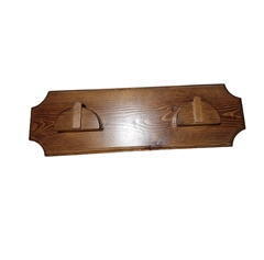 Wooden Bridle Holder 2 Supports