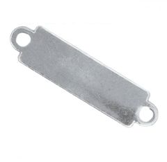 CHAPA NOMBRE SILLA CROMADA