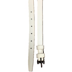 Correas Espuelas Hebilla Vaquera Blanco