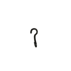 Blued bit hook pair