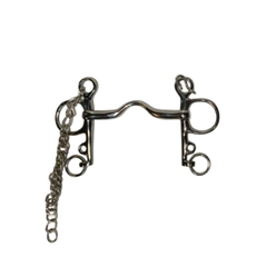 Bocado Pelham Grosor 16mm Acero Inox.