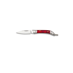 Red Acrylic Miniature Knife