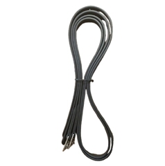 STIRRUP ACTION ENGLISH 25MM BLACK 145CM