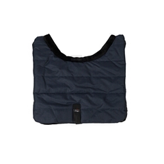 Chest protection for horse rugs navy