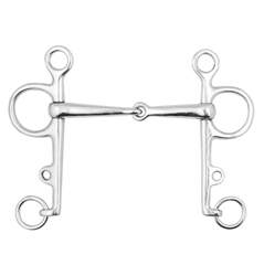 Bocado Pelham Partido Eco. Inox 12.5