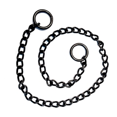 LONG CHAIN MADE OF SS BLACK B-5172