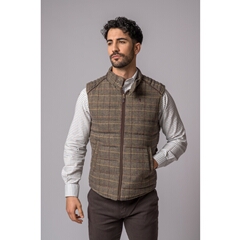 VERONA HERRINGBOW TWEED VEST