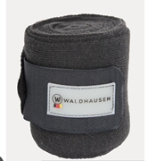 knitted bandage, set pair 3m black