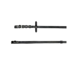 Riendas de Cuero Negro Pony