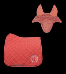 Pack saddlepad and ear bonnet Harcour Sun/Fun