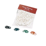 Mane Plaiting bands white