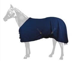Manta Polar C/ Cinchuelo Azul