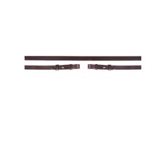 Riendas BR doma cuero 16 mm. cerradas hebilla oculta Full