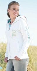 BERLIN WOMEN'S SWEATSHIRT XS WHITE/LIGHT BLUE