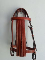 Cabezada Vaquera Artesanal Ancho Especial Forja Sin Engrasar