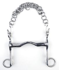 Bocado doma, inoxidable 18mm 5cm