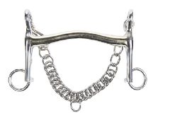 BOCADO PEQUEÑO DE ARGENTAN, 16 MM, PIEZA HORIZONTAL, 12.5cm