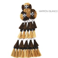 MOSQUERO HH CERDA NATURAL ECO MARRON/BLANCO