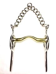 Bocado Liverpool ZMS SADDLERY inox/argentan