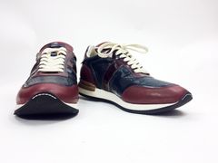 Zapatilla De Niro cuero italiano personalizable
