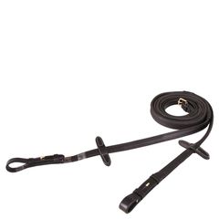 Rienda inglesa goma extra negro
