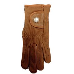 ZMS SADDLERY Leather Riding Gloves