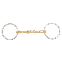 3 Pieces Snaffle w/ Anatomical Mouthpiece