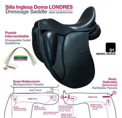 LONDRES English Dressage Saddle