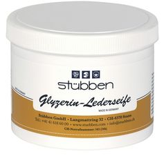 Stubben Hydrating Leather Soap 500g.